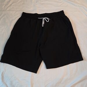 Manfinity mens size large black athletic shorts #WT2